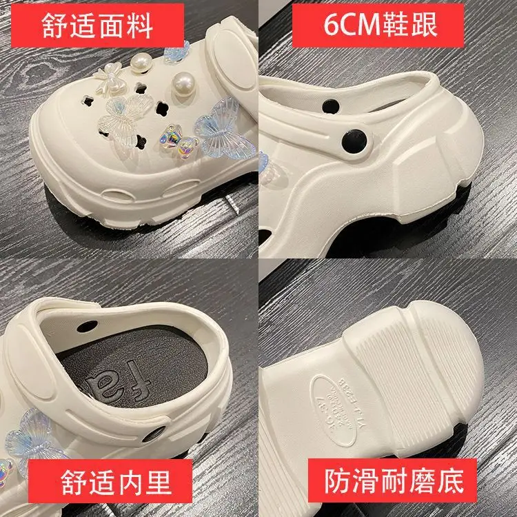 Women's Clogs with Thick Soles for Outdoor Wear, 2026 New Model, Beach Trendy, Ultra-Comfortable, Non-Slip, Closed-Toe Sandals That Don'T Tire Your Feet — feature 22