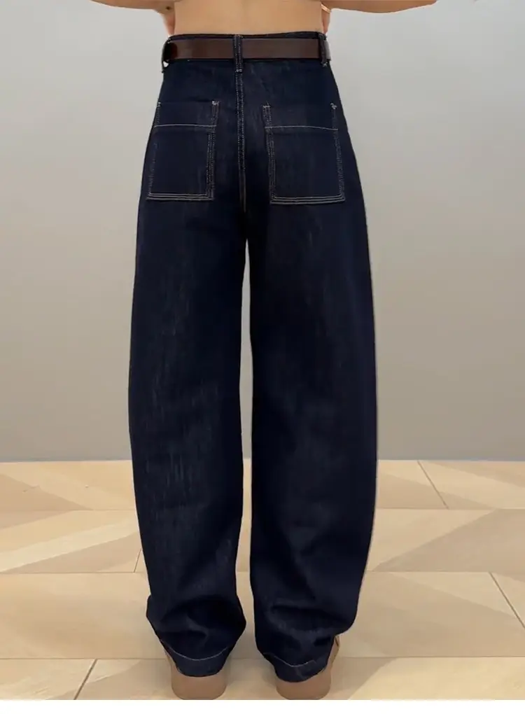Women Slim Wide Leg Jeans Fall 2025 Large — feature 10
