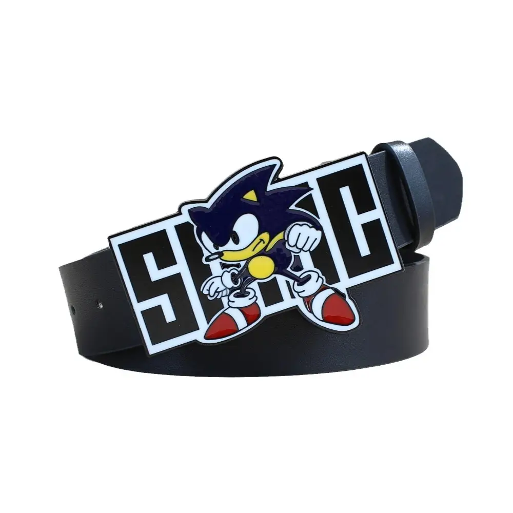 Sonic Kid Belt with Rivet Decor for Women - Image 9