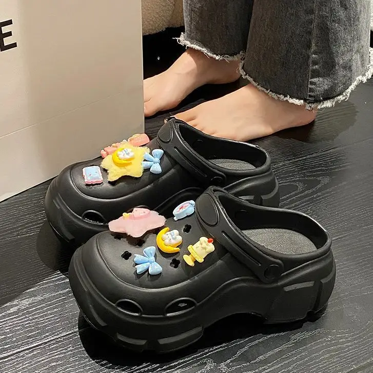 Eva Hole-In-The-Wall Shoes Soft Leg-Lengthen Summer - Image 6