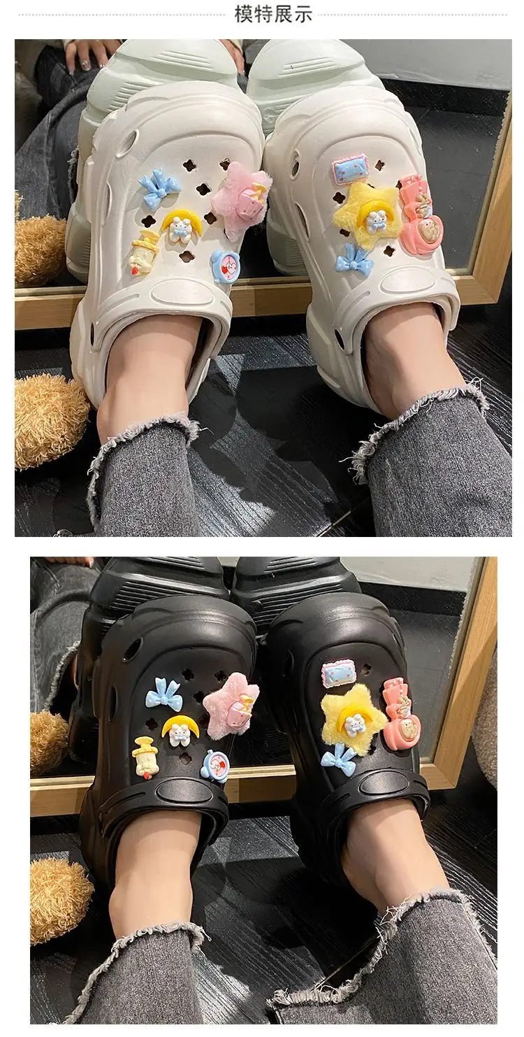 Eva Hole-In-The-Wall Shoes Soft Leg-Lengthen Summer — feature 13