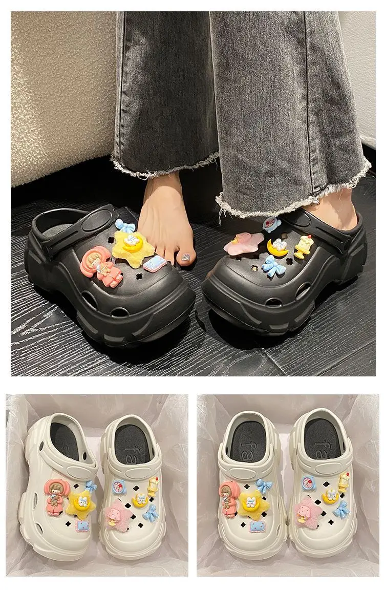 Eva Hole-In-The-Wall Shoes Soft Leg-Lengthen Summer — feature 15