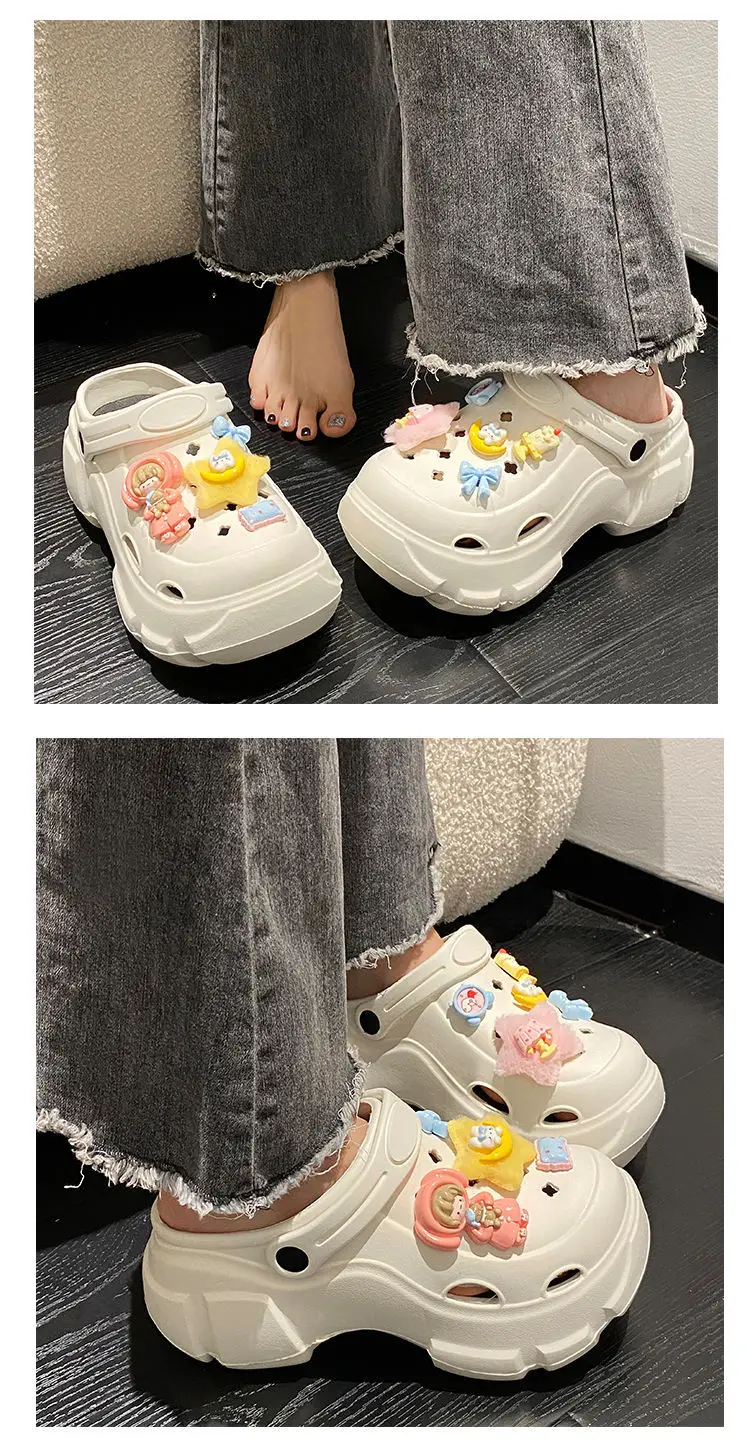Eva Hole-In-The-Wall Shoes Soft Leg-Lengthen Summer — feature 18