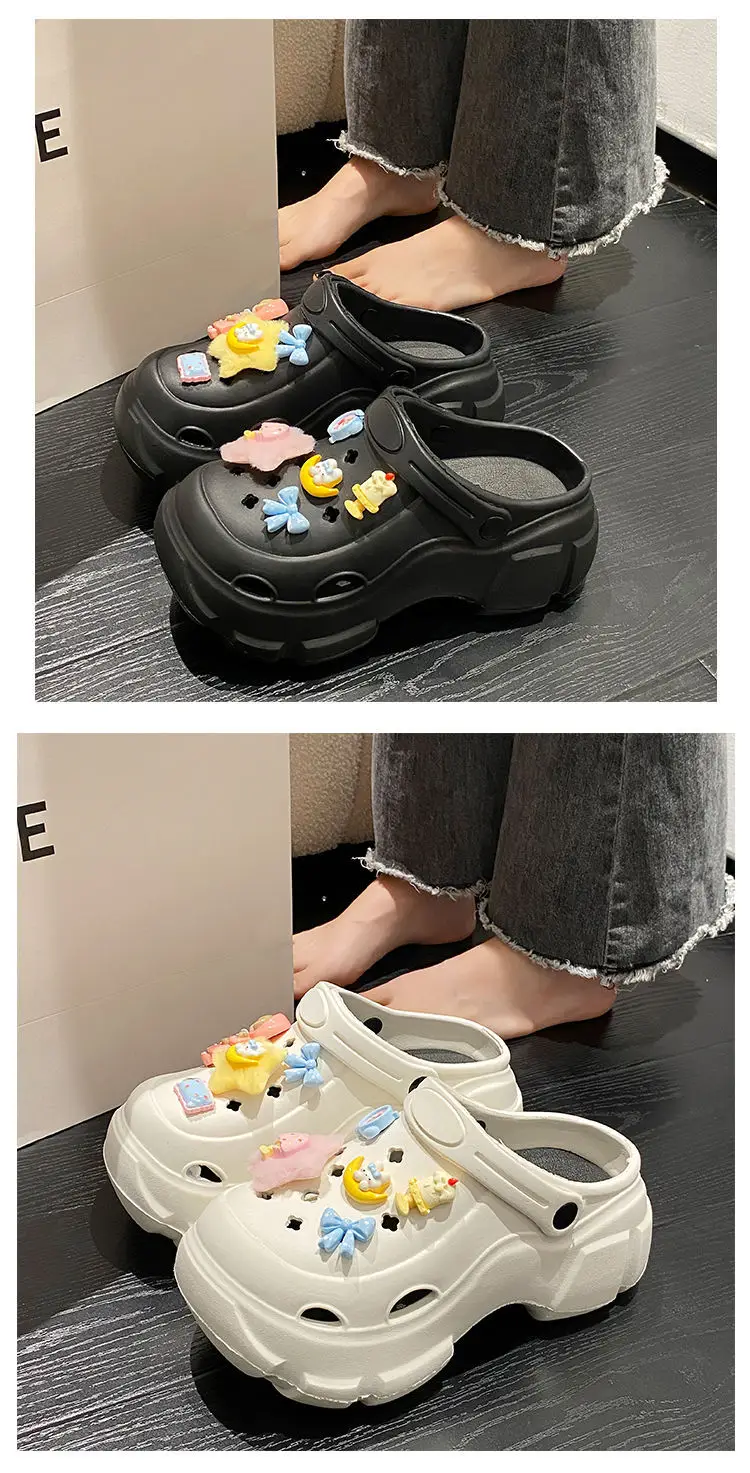 Eva Hole-In-The-Wall Shoes Soft Leg-Lengthen Summer — feature 20