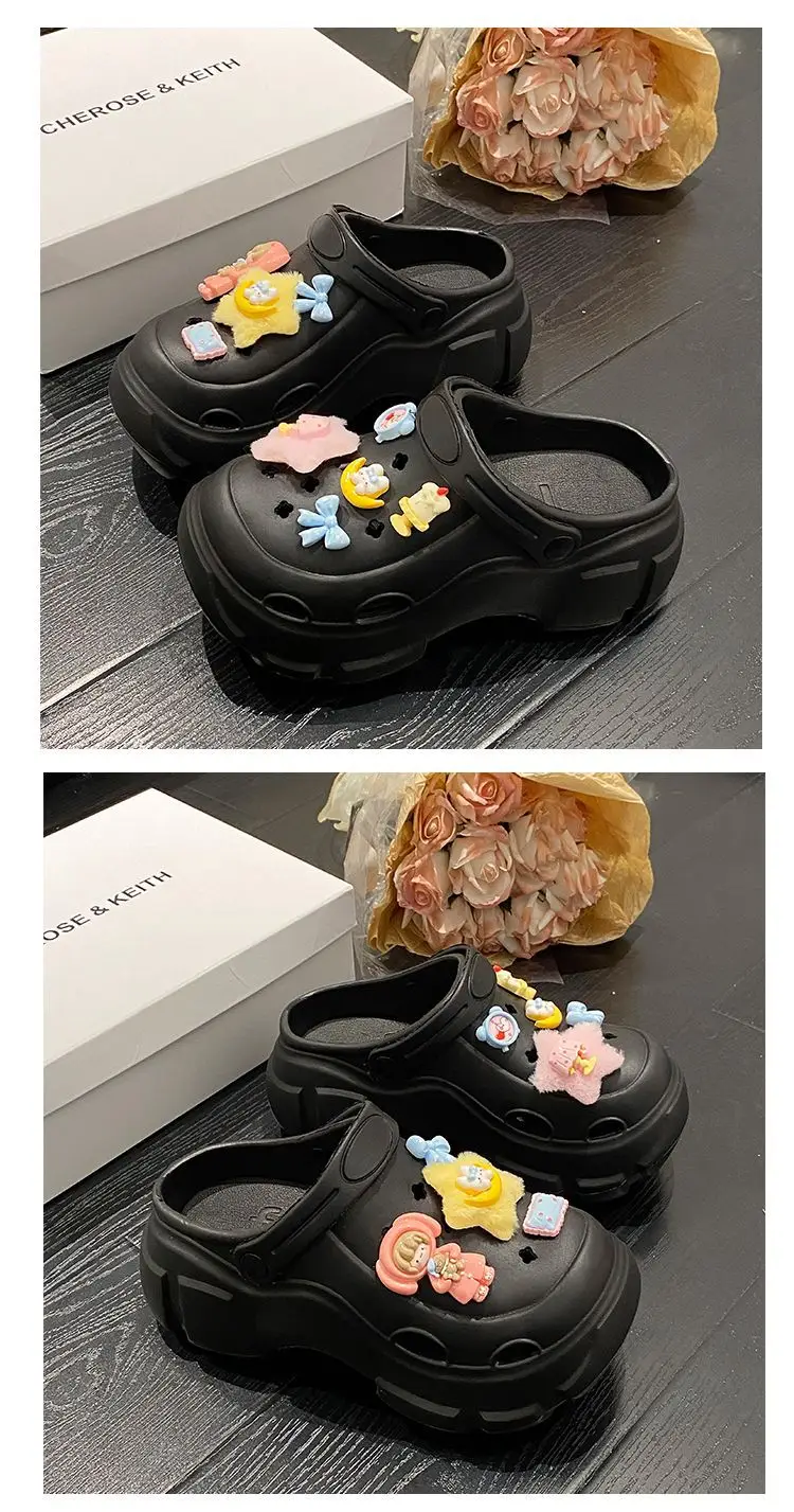 Eva Hole-In-The-Wall Shoes Soft Leg-Lengthen Summer — feature 23