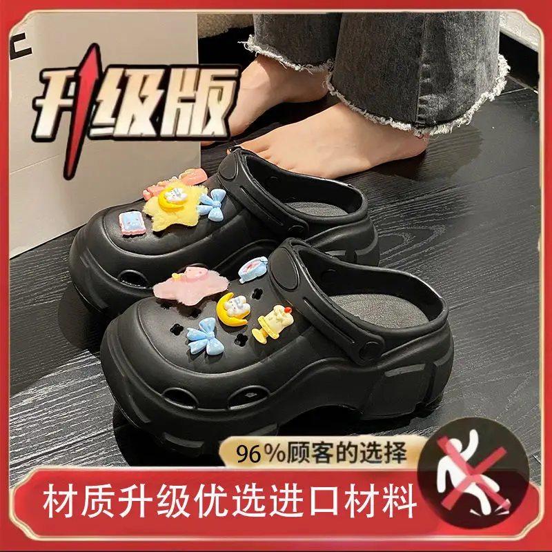 Eva Hole-In-The-Wall Shoes Soft Leg-Lengthen Summer - Image 2
