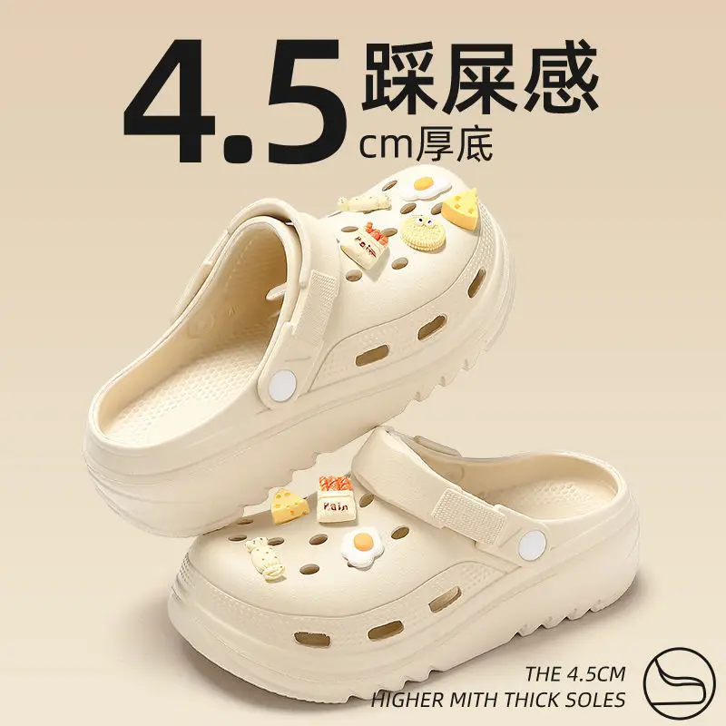 Maternity Clogs for Women 2026 New Model Non-Slip Thick-Soled Sandals Beach Shoes Closed-Toe Slippers for Women Suitable for Outdoor Wear - Image 18