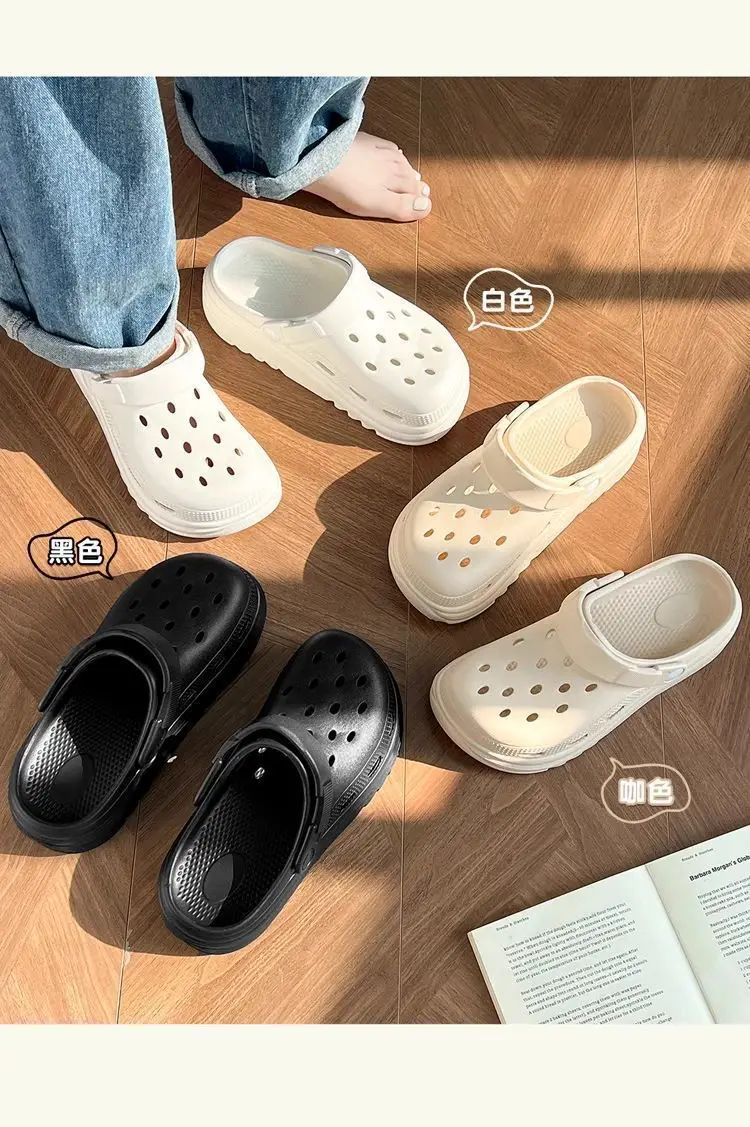 Maternity Clogs for Women 2026 New Model Non-Slip Thick-Soled Sandals Beach Shoes Closed-Toe Slippers for Women Suitable for Outdoor Wear — feature 11
