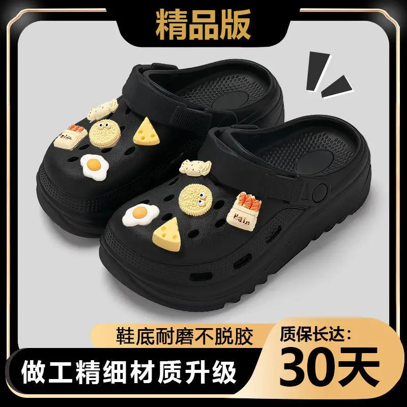 Maternity Clogs for Women 2026 New Model Non-Slip Thick-Soled Sandals Beach Shoes Closed-Toe Slippers for Women Suitable for Outdoor Wear - Image 3