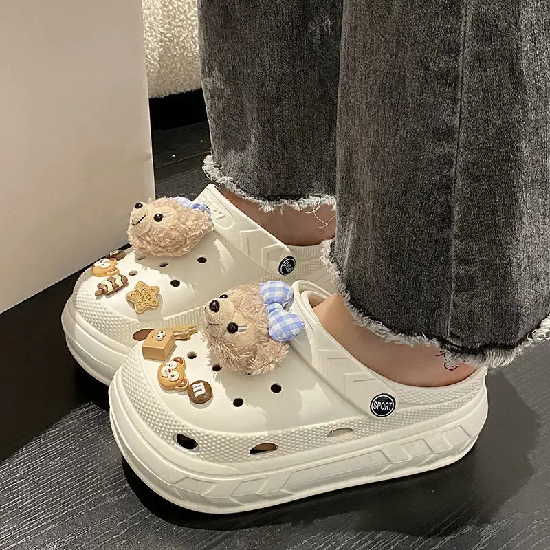 Cute Cartoon Clogs Women 2024 Summer Non-Slip - Image 8