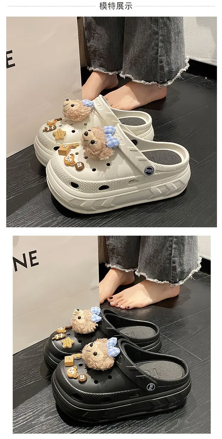 Cute Cartoon Clogs Women 2024 Summer Non-Slip — feature 13