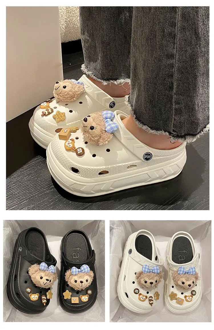 Cute Cartoon Clogs Women 2024 Summer Non-Slip — feature 15
