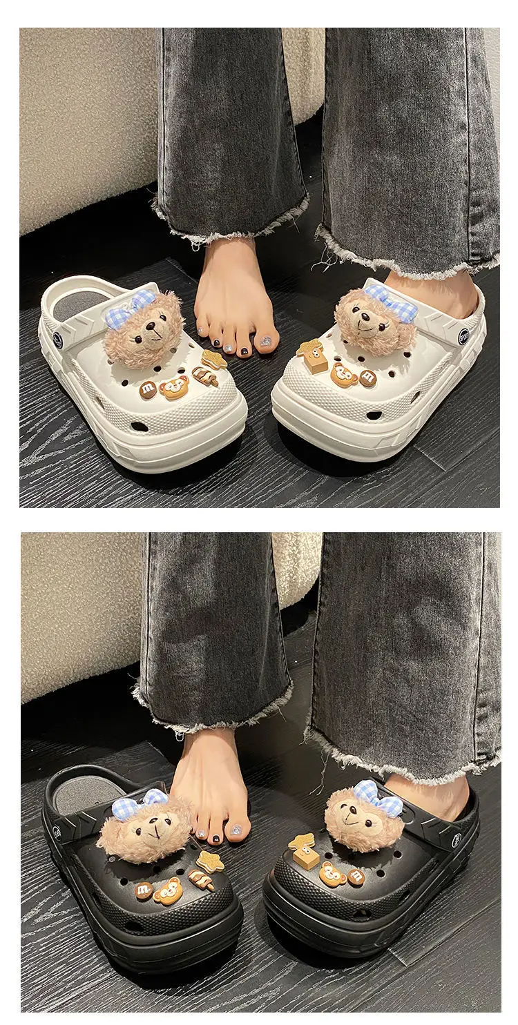 Cute Cartoon Clogs Women 2024 Summer Non-Slip — feature 17