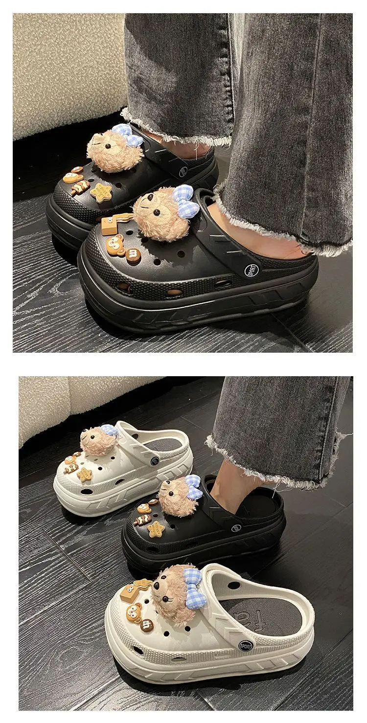 Cute Cartoon Clogs Women 2024 Summer Non-Slip — feature 19