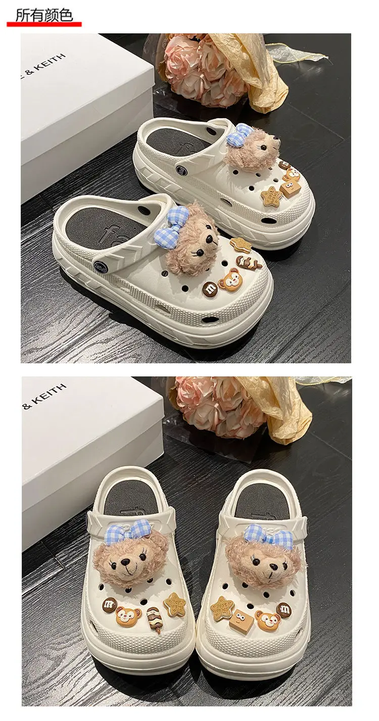Cute Cartoon Clogs Women 2024 Summer Non-Slip — feature 22