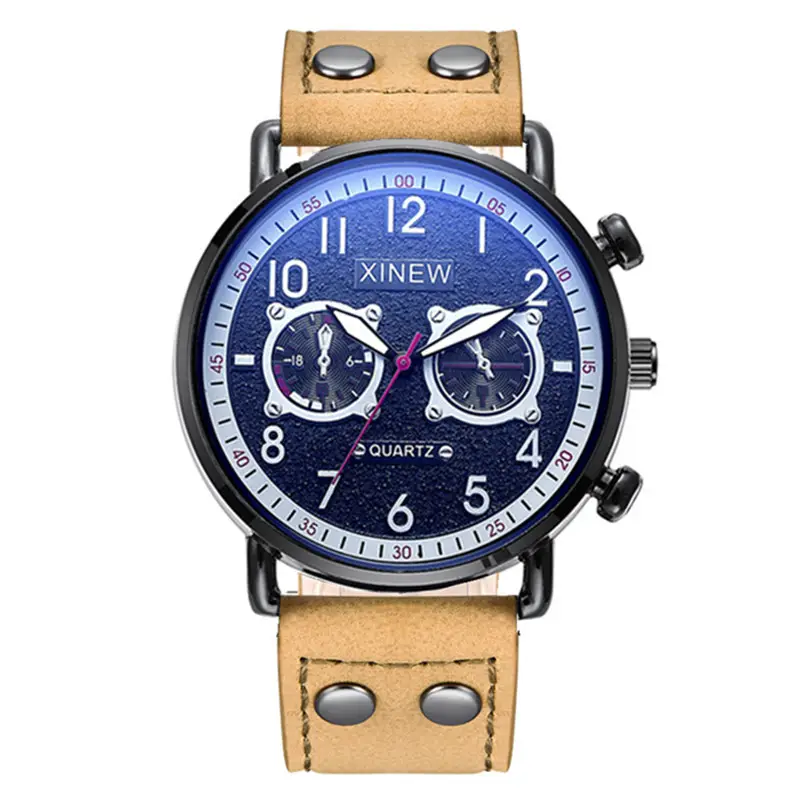 Xinew Men's Green Quartz Chronograph Watch - Image 13