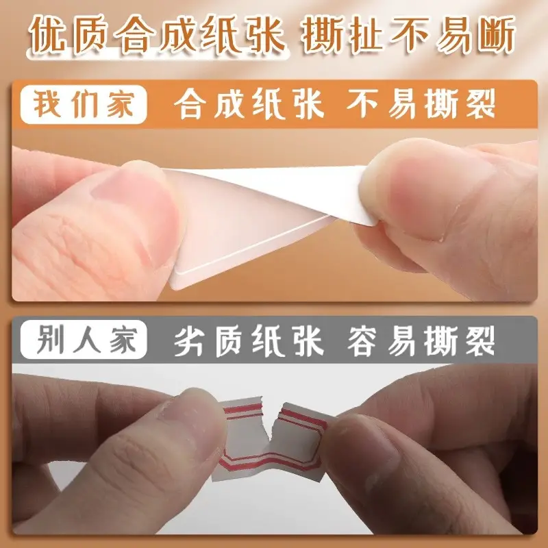 Self-Adhesive Waterproof Label Stickers, Self-Adhesive Index Tabs, Removable Paper Name Tags, Date Classification Labels, Sticky Notes for Planners