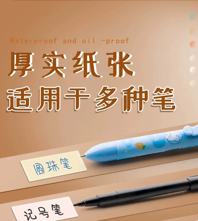 Self-Adhesive Waterproof Label Stickers, Self-Adhesive Index Tabs, Removable Paper Name Tags, Date Classification Labels, Sticky Notes for Planners — feature 13