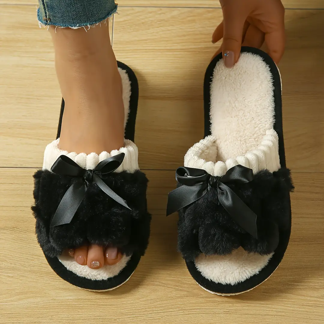 Directly from the Manufacturer, Unisex Slippers for All Seasons, Suitable for Both Indoor and Outdoor Use, Cotton Slippers, Small Batch Custom Furry Slippers, Can Be Shipped on Behalf of Others