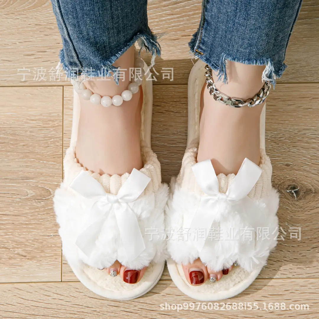 Directly from the Manufacturer, Unisex Slippers for All Seasons, Suitable for Both Indoor and Outdoor Use, Cotton Slippers, Small Batch Custom Furry Slippers, Can Be Shipped on Behalf of Others — feature 5