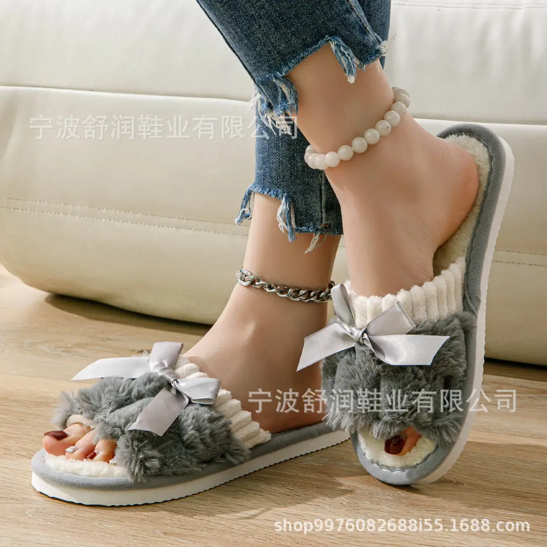 Directly from the Manufacturer, Unisex Slippers for All Seasons, Suitable for Both Indoor and Outdoor Use, Cotton Slippers, Small Batch Custom Furry Slippers, Can Be Shipped on Behalf of Others — feature 7