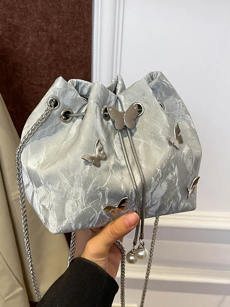 Silver Marble Crossbody Bag for Women 2024 - Image 10