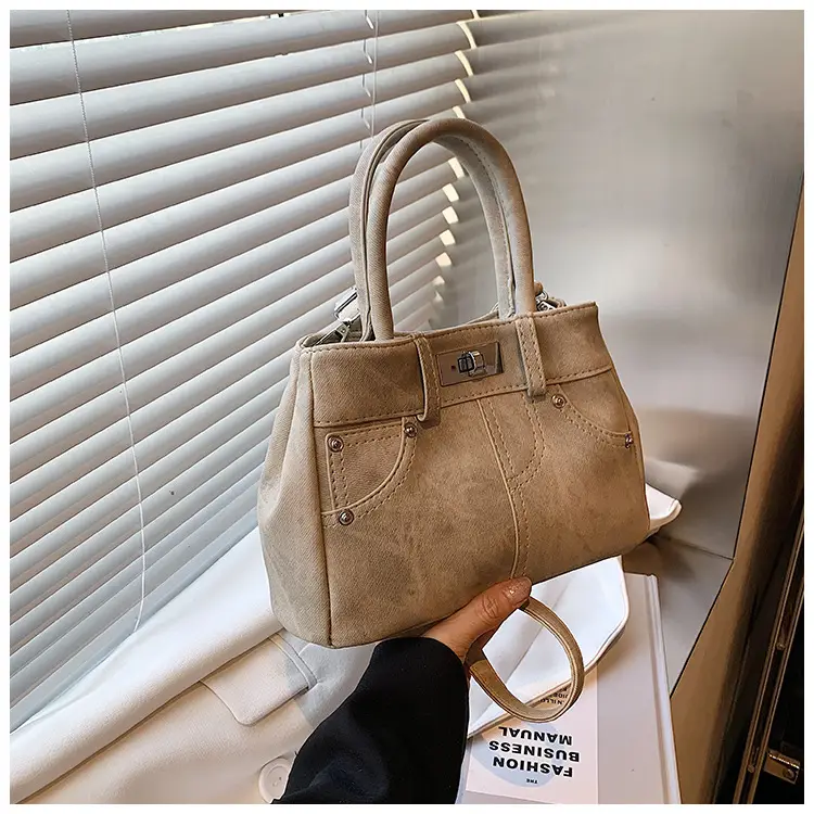 Light Blue Suede Crossbody Bag for Women 2026 — feature 15