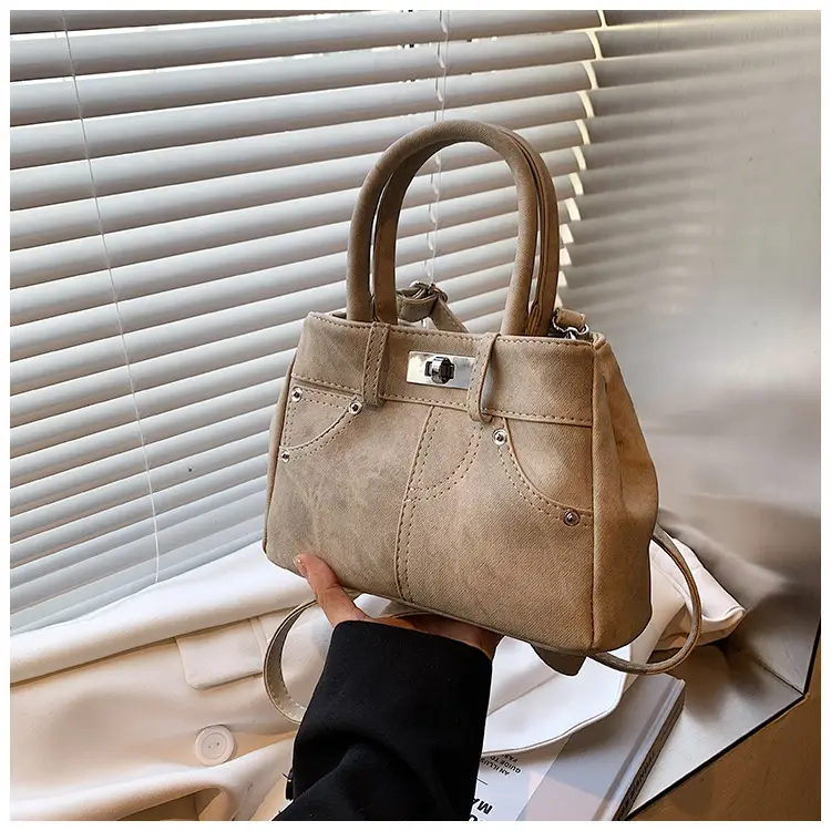 Light Blue Suede Crossbody Bag for Women 2026 — feature 16