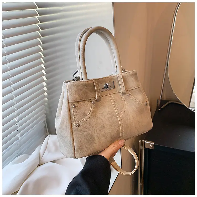 Light Blue Suede Crossbody Bag for Women 2026 — feature 17