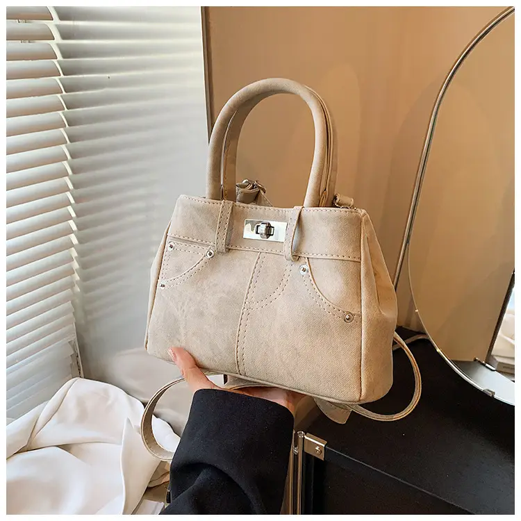 Light Blue Suede Crossbody Bag for Women 2026 — feature 18