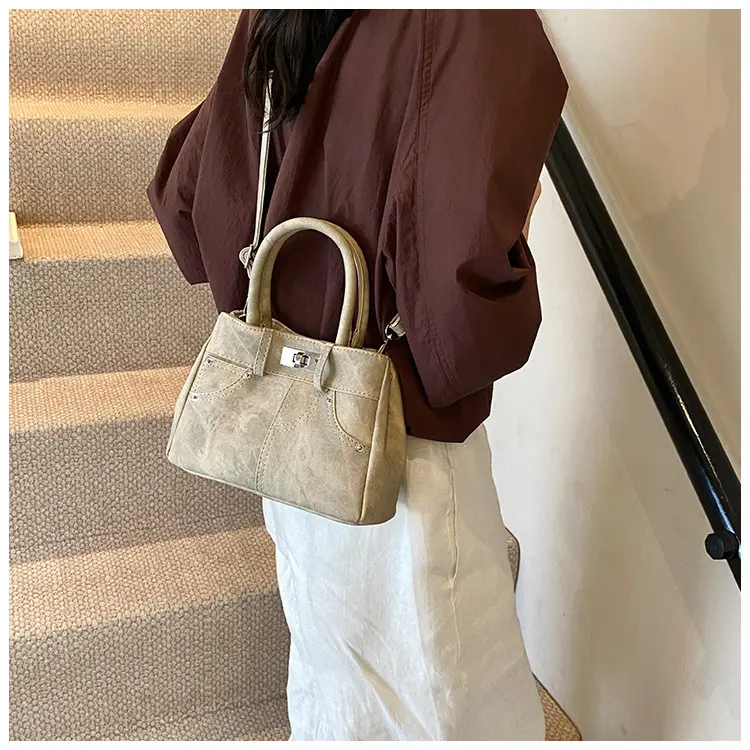Light Blue Suede Crossbody Bag for Women 2026 — feature 26