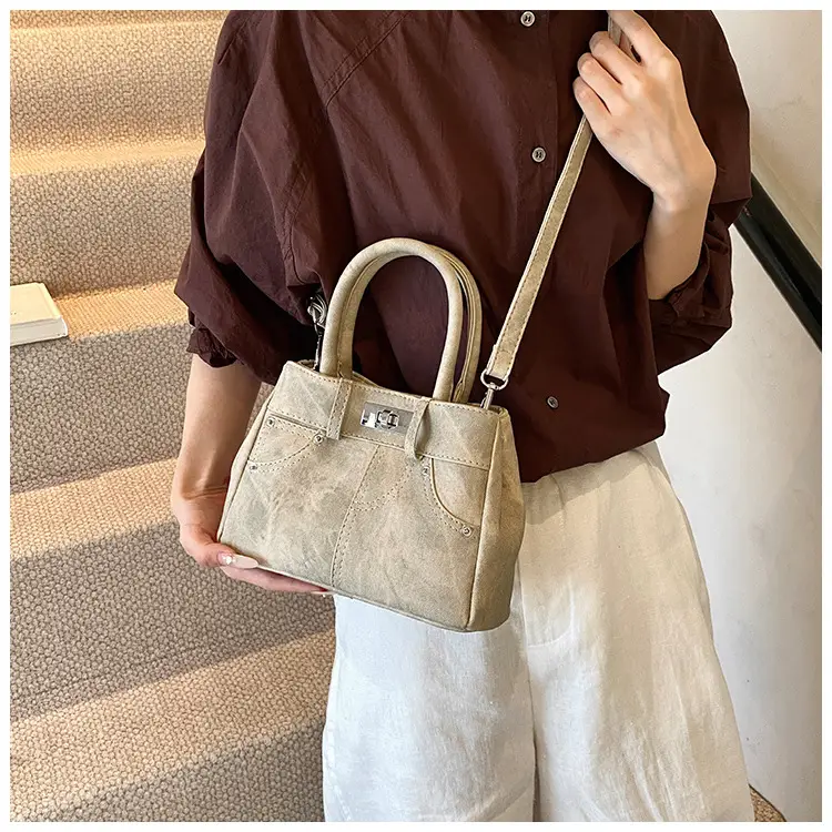 Light Blue Suede Crossbody Bag for Women 2026 — feature 27