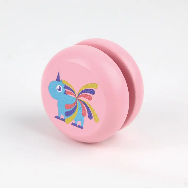 Children's Wooden Yo-Yo Cartoon Animal Educational Early Education Toys Cute Kindergarten Gifts Yo-Yo Wholesale