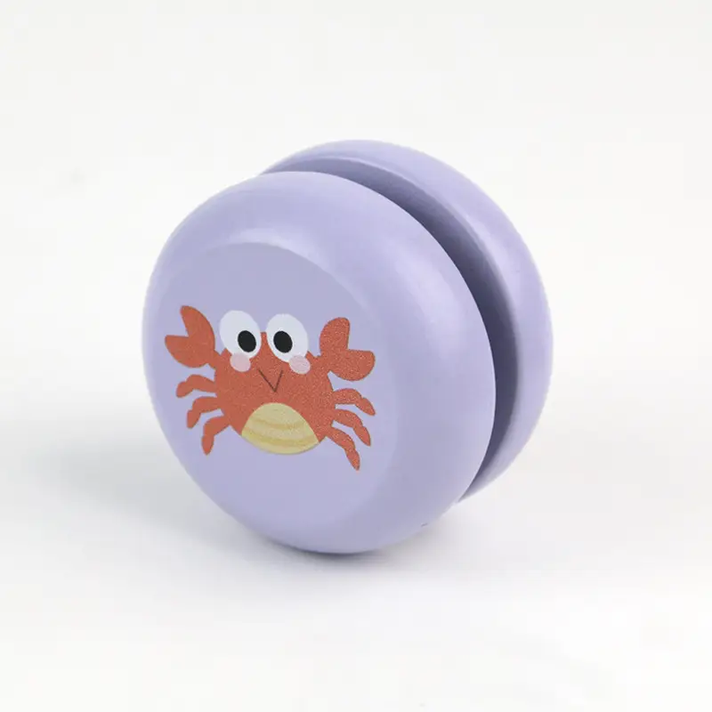 Children's Wooden Yo-Yo Cartoon Animal Educational Early Education Toys Cute Kindergarten Gifts Yo-Yo Wholesale