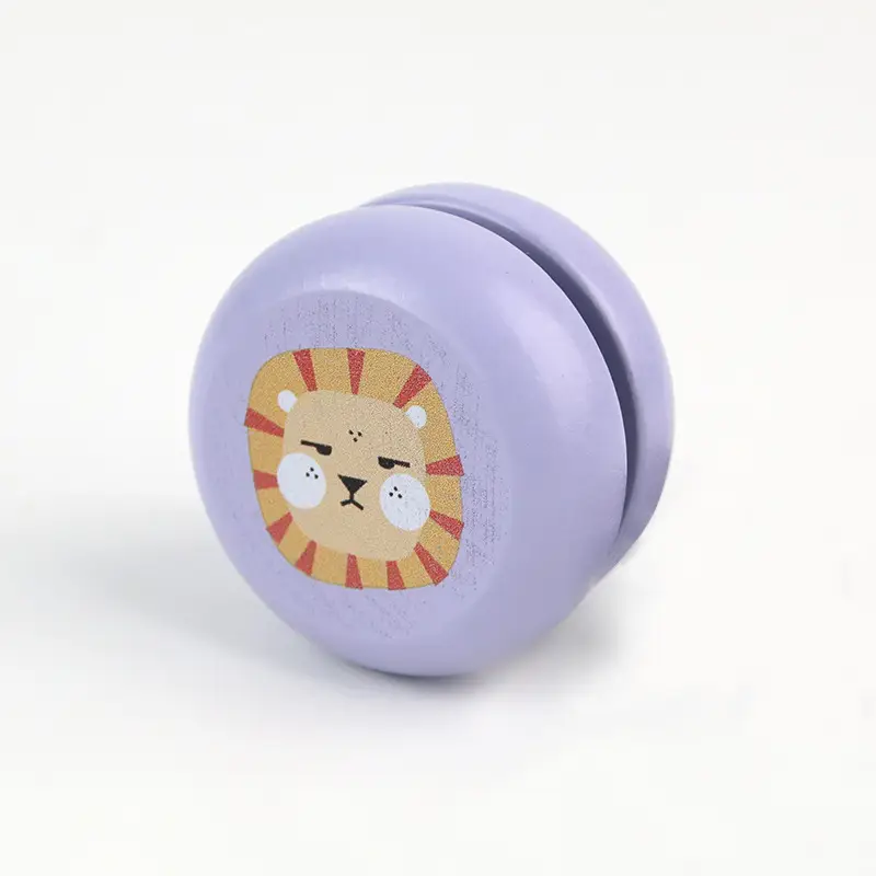 Children's Wooden Yo-Yo Cartoon Animal Educational Early Education Toys Cute Kindergarten Gifts Yo-Yo Wholesale