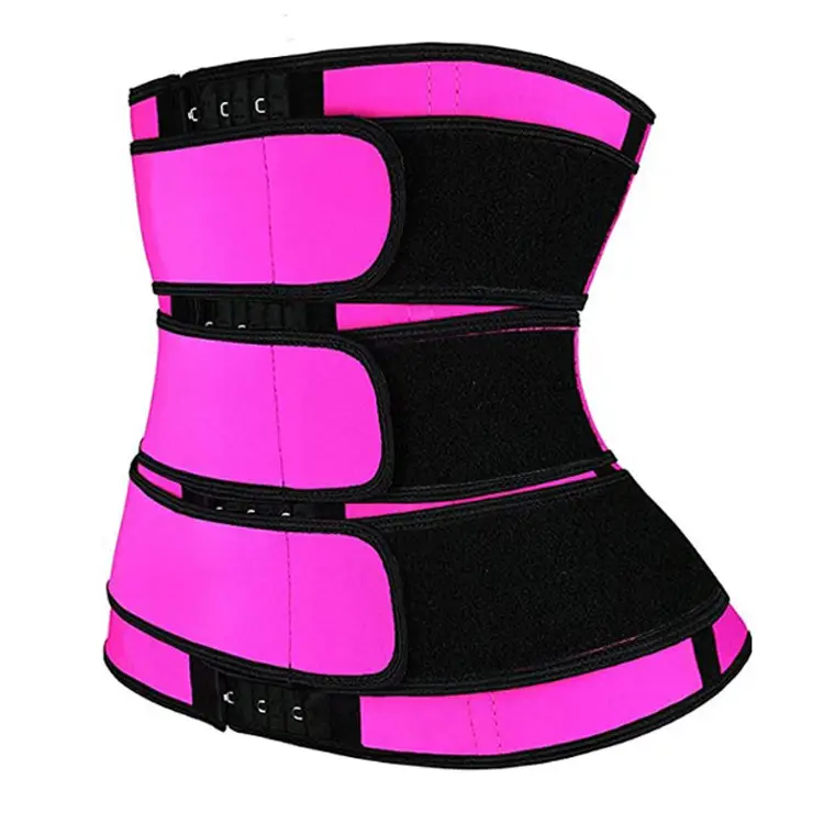 Women's 3-Row Buckle Waist Shapewear with Mesh Design - Image 11