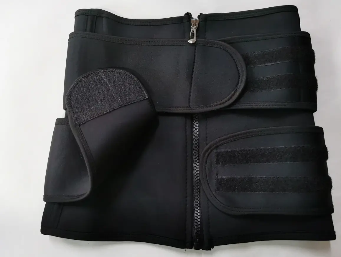 Women's 3-Row Buckle Waist Shapewear with Mesh Design — feature 15