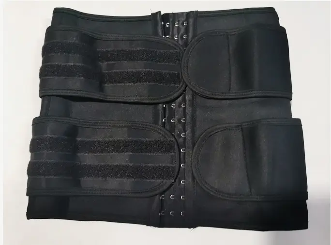 Women's 3-Row Buckle Waist Shapewear with Mesh Design — feature 16