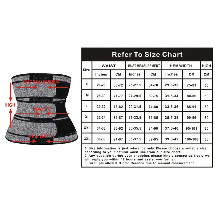 Women's 3-Row Buckle Waist Shapewear with Mesh Design — feature 3
