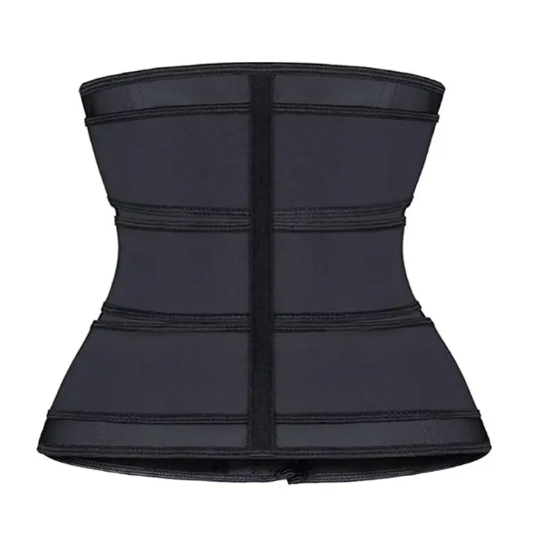 Women's 3-Row Buckle Waist Shapewear with Mesh Design — feature 6