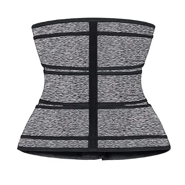 Women's 3-Row Buckle Waist Shapewear with Mesh Design — feature 8