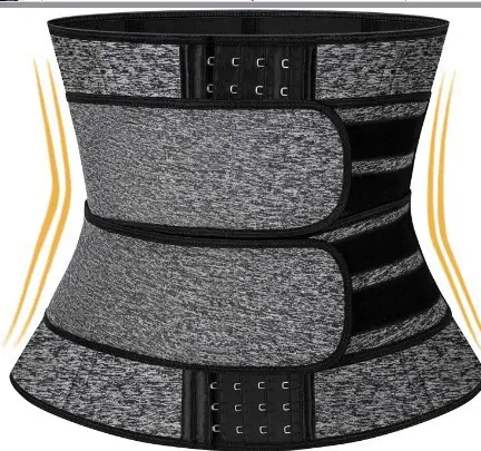 Women's 3-Row Buckle Waist Shapewear with Mesh Design - Image 5