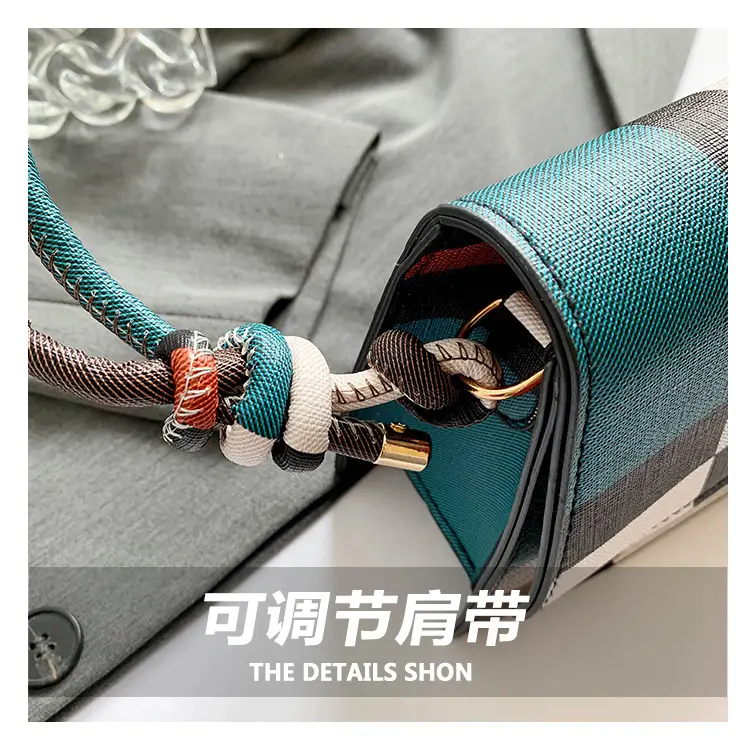 Women's Plaid Shoulder Bag 2024 New Autumn Stylish Commuter — feature 5