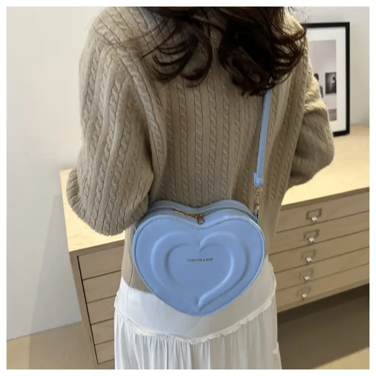 Pink Heart-Shaped Crossbody Bag for Women — feature 28