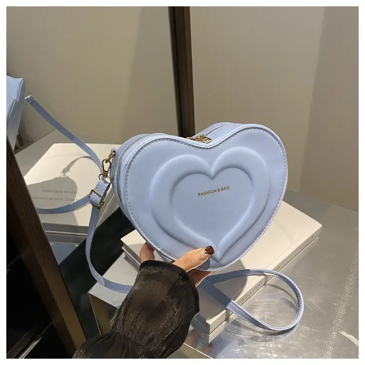 Pink Heart-Shaped Crossbody Bag for Women — feature 45