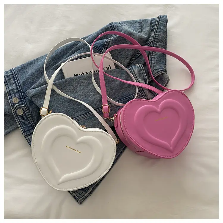 Peach Heart Shoulder Crossbody Bag 2024 — feature 35