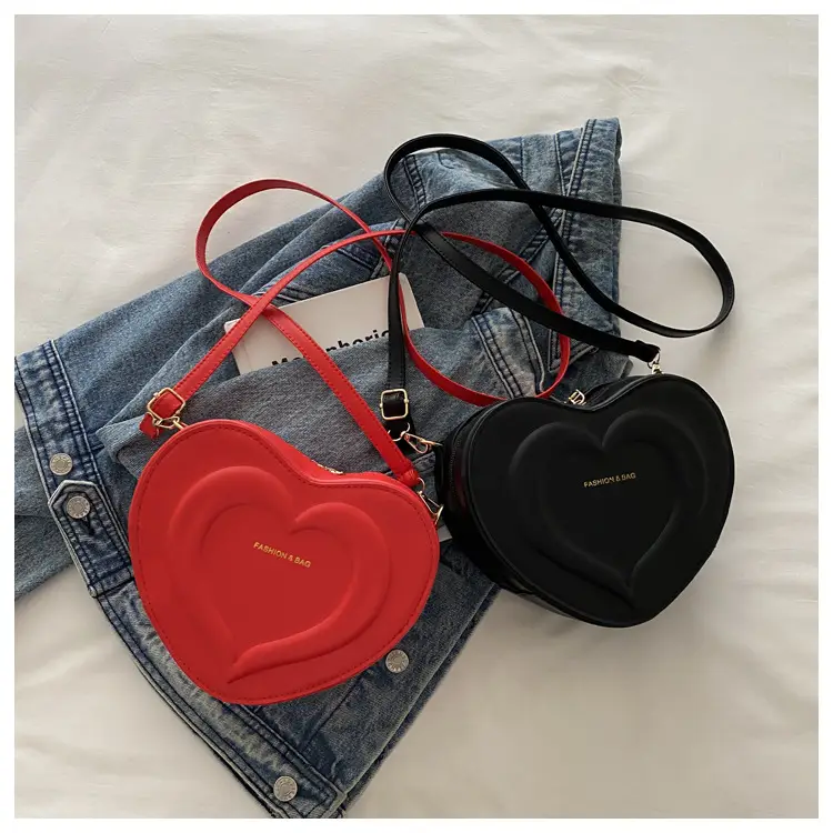 Peach Heart Shoulder Crossbody Bag 2024 — feature 36