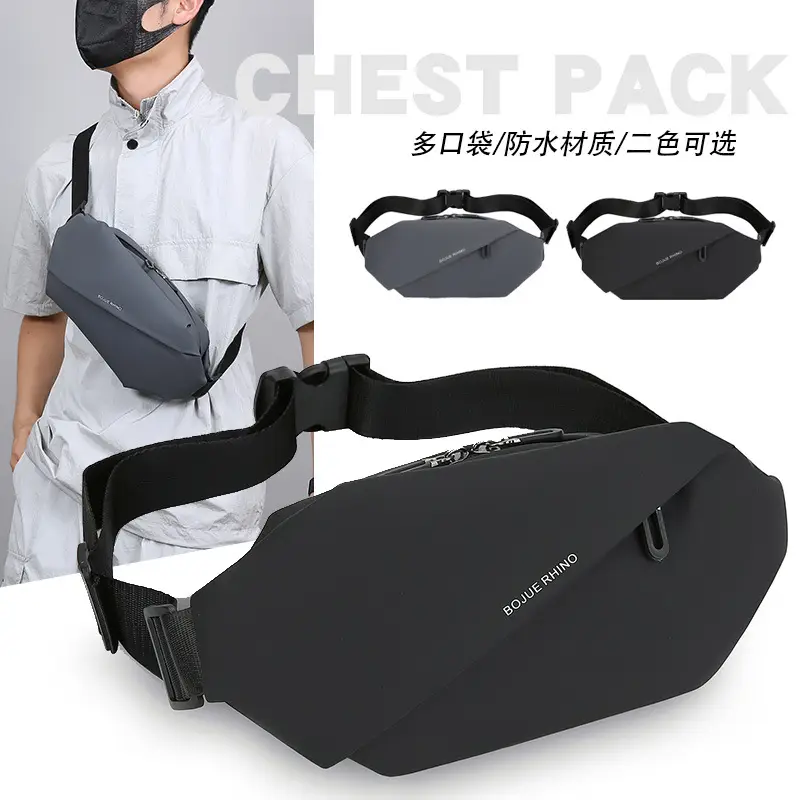 Men's Multi-Color Chest Bag Waterproof Mobile Phone Bag - Image 4