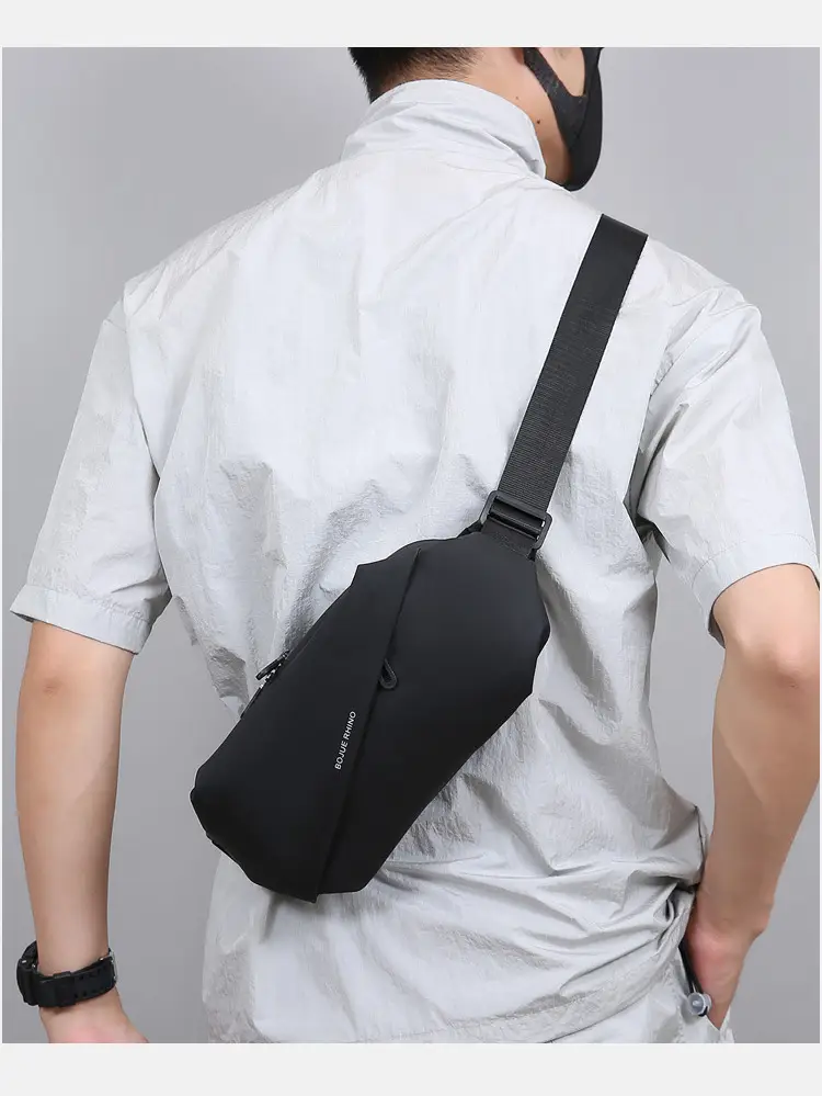 Men's Multi-Color Chest Bag Waterproof Mobile Phone Bag — feature 20
