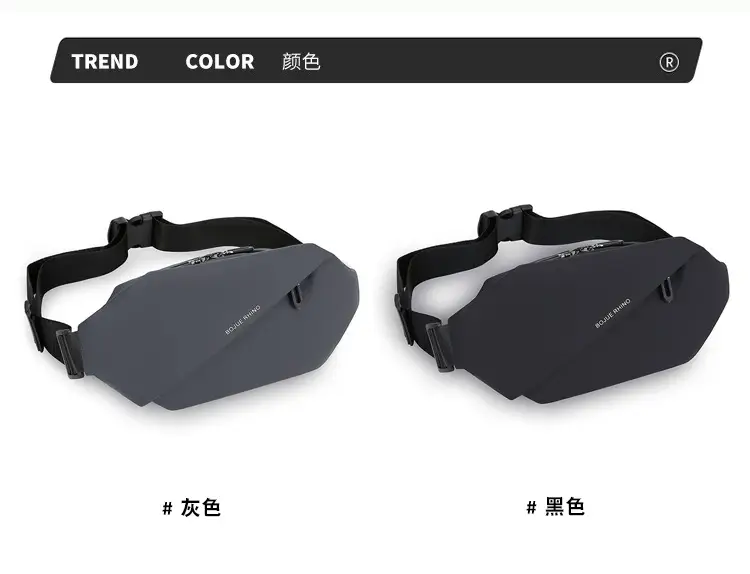 Men's Multi-Color Chest Bag Waterproof Mobile Phone Bag — feature 3
